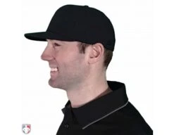 Richardson Surge Fitted Base Umpire Cap - 6 Stitch -Umpattire 540 Richardson Surge Fitted Plate Base Umpire Cap 6 Stitch Worn Side View
