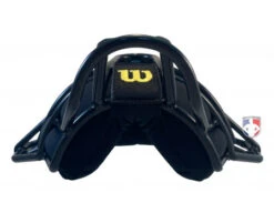 Wilson Dyna-Lite Steel Umpire Mask With Memory Foam -Umpattire A3009X MEM Wilson Dyna Lite Steel Umpire Mask with Memory Foam bottom flat