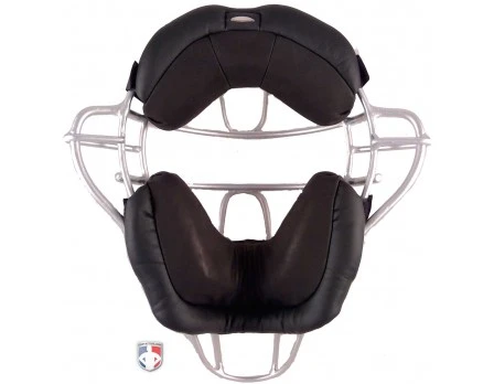 Wilson MLB Wrap Around Umpire Mask Replacement Pads - Black 4 Wilson MLB Wrap Around Umpire Mask Replacement Pads - Black - Image 3