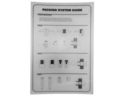 Smitty Fold-Em Travel System -Umpattire ACS TFE Folding Diagram