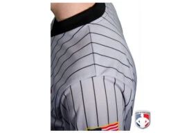 Alabama (AHSAA) Grey V-Neck Referee Shirt 7 Alabama (AHSAA) Grey V-Neck Referee Shirt -Umpattire AHSAA Shoulder