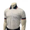 Smitty Short Sleeve Body Flex Umpire Shirt - White 1 Smitty Short Sleeve Body Flex Umpire Shirt - White -Umpattire BBS307 WHITE Pic 002 540x