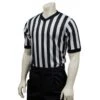 Smitty Performance Mesh V-Neck Referee Shirt -Umpattire BK 200 Smitty Performance Mesh V Neck Referee Shirt Front View
