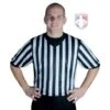 Smitty "Elite" Performance Interlock V-Neck Referee Shirt -Umpattire BK 203 Front