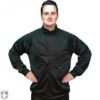 Smitty Track Style Basketball / Wrestling Referee Jacket - Black 1 Smitty Track Style Basketball / Wrestling Referee Jacket - Black -Umpattire BK 232 Smitty Track Style Basketball Wrestling Black Referee Jacket Worn Front View