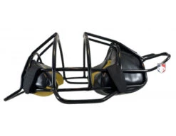 Champro Lightweight Steel Umpire Mask With Two-Tone -Umpattire CM71 B Champro Lightweight Steel Umpire Mask with Two Tone side