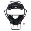 Champro Lightweight Steel Umpire Mask -Umpattire CM72 B Champro Lightweight Steel Umpire Mask front new logo