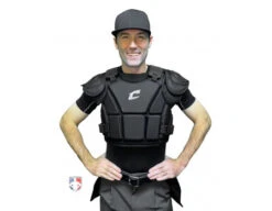 Champro Pro-Plus Umpire Chest Protector -Umpattire CP135 Champro Pro Plus Umpire Chest Protector front worn