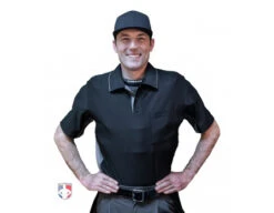 Champro Air Management Plated Umpire Chest Protector 13 Champro Air Management Plated Umpire Chest Protector -Umpattire CPAMT Champro Air Management Plated Umpire Chest Protector worn shirt front