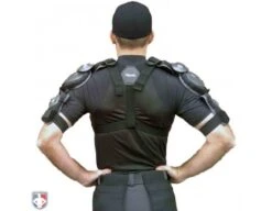Diamond Pro Umpire Chest Protector 19 Diamond Pro Umpire Chest Protector -Umpattire DCP PRO Worn Back All Attachments 1