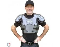 Diamond Pro Umpire Chest Protector 22 Diamond Pro Umpire Chest Protector -Umpattire DCP PRO Worn Front 1