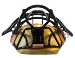 Force3 Defender Umpire Mask With Tan -Umpattire F3 DEF BK TN Force3 Defender Umpire Mask with Tan flat bottom