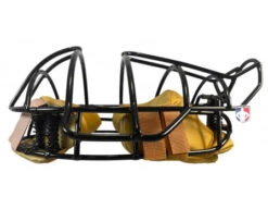 Force3 Defender Umpire Mask With Tan -Umpattire F3 DEF BK TN Force3 Defender Umpire Mask with Tan flat side