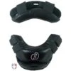 Force3 Defender Umpire Mask Replacement Pads - Black -Umpattire F3 DEF RPV2 BK Front