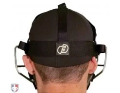 Force3 Silver Defender Umpire Mask With Black 15 Force3 Silver Defender Umpire Mask With Black -Umpattire F3 DEF SV BK Force3 Silver Defender Umpire Mask with Black Worn Back Harness View