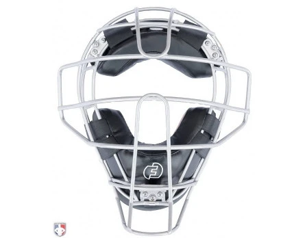 Force3 Silver Defender Umpire Mask With Black 3 Force3 Silver Defender Umpire Mask With Black