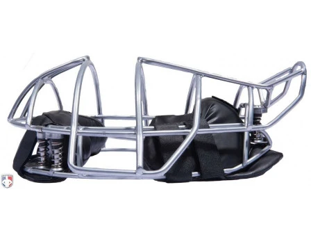 Force3 Silver Defender Umpire Mask With Black 5 Force3 Silver Defender Umpire Mask With Black - Image 3