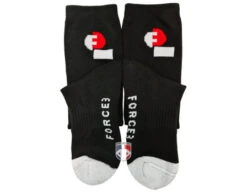 Force3 3-Pack Ultimate Referee / Umpire Socks -Umpattire F3 ULT SOX BK Force3 Ultimate Referee Umpire Socks flat 2