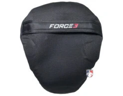 Force3 Black Defender XS3 Hockey Style Umpire Helmet -Umpattire F3 XS3 BK Force3 Black Defender XS3 Hockey Style Umpire Helmet Bag handle