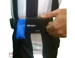 RefSmart Universal Game Day Umpire / Referee Timer -Umpattire FB 2540 RefSmart Universal Game Day Timer Worn Closeup
