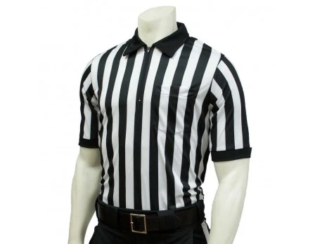 Smitty 1" Stripe Body Flex Short Sleeve Referee Shirt 3 Smitty 1" Stripe Body Flex Short Sleeve Referee Shirt