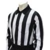 Smitty 2" Stripe Heavyweight Interlock Long Sleeve Football Referee Shirt 2 Smitty 2" Stripe Heavyweight Interlock Long Sleeve Football Referee Shirt -Umpattire FB118 SMITTY 2 STRIPE HEAVYWEIGHT INTERLOCK LONG SLEEVE FOOTBALL REFEREE SHIRT FRONT 1