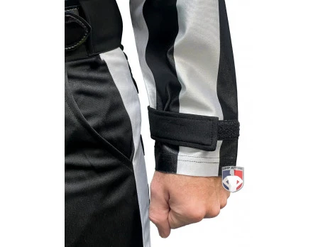 Smitty 2 1/4" Stripe Water Resistant Football Referee Shirt 6 Smitty 2 1/4" Stripe Water Resistant Football Referee Shirt - Image 4