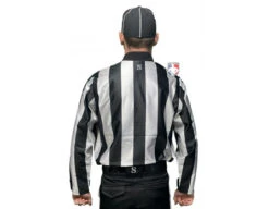 Smitty 2 1/4" Stripe Water Resistant Football Referee Shirt 9 Smitty 2 1/4" Stripe Water Resistant Football Referee Shirt -Umpattire FB127 Smitty 2 1 4 Stripe Water Resistant Football Referee Shirt reverse wm
