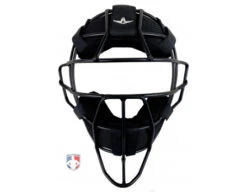 All-Star Matte Black System 7 Steel Umpire Mask With UltraCool