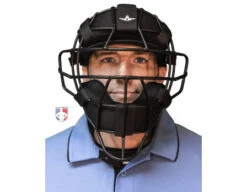 All-Star Matte Black System 7 Steel Umpire Mask With UltraCool -Umpattire FM4000 MBK All Star Matte Black System 7 Steel Umpire Mask with UltraCool