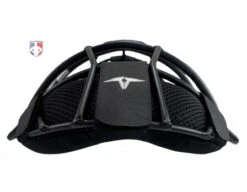 All-Star Matte Black System 7 Steel Umpire Mask With UltraCool -Umpattire FM4000 MBK All Star Matte Black System 7 Steel Umpire Mask with UltraCool top flat