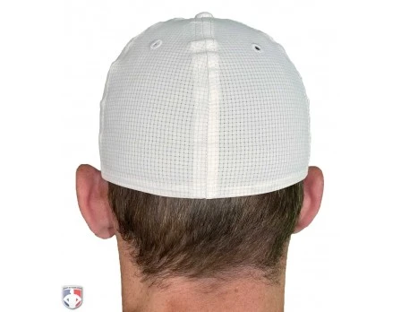 Smitty Performance Flex Fit White Referee Cap 5 Smitty Performance Flex Fit White Referee Cap - Image 3