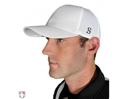 Smitty Performance Flex Fit White Referee Cap 4 Smitty Performance Flex Fit White Referee Cap - Image 2