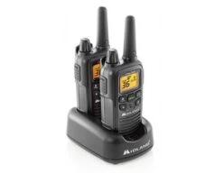 Midland Referee Communication System - 2 Pack -Umpattire LXT600BB Midland FRS Two Way Radios 2 Pack Radios In Charger