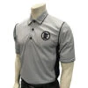 Minnesota (MSHSL) Men's Short Sleeve Swimming / Volleyball Referee Shirt - Grey 1 Minnesota (MSHSL) Men's Short Sleeve Swimming / Volleyball Referee Shirt - Grey -Umpattire MINNESOTAUSA407 GY
