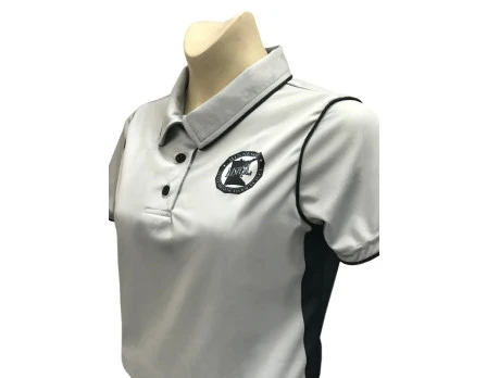 Minnesota (MSHSL) Women's Short Sleeve Swimming / Volleyball Referee Shirt - Grey 3 Minnesota (MSHSL) Women's Short Sleeve Swimming / Volleyball Referee Shirt - Grey