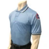 Missouri (MSHSAA) Short Sleeve Umpire Shirt - Powder Blue -Umpattire MISSOURIUSA300 PB