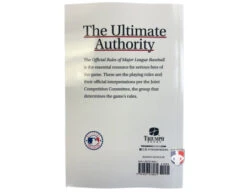2025 Official Major League Baseball (MLB) Rulebook 7 2025 Official Major League Baseball (MLB) Rulebook -Umpattire MLB OBR 2025 Official Major League Baseball MLB Rulebook back