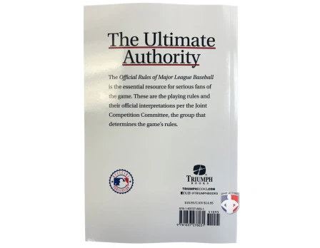 2025 Official Major League Baseball (MLB) Rulebook 5 2025 Official Major League Baseball (MLB) Rulebook - Image 3