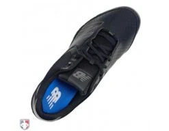 New Balance V3 All-Black Low-Cut Umpire Base Shoes 18 New Balance V3 All-Black Low-Cut Umpire Base Shoes -Umpattire MU950AK3 New Balance V3 All Black Low Cut Umpire Base Shoes Top View 1
