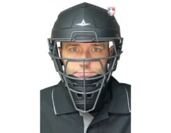 All-Star Matte Black MVP5 Umpire Helmet 11 All-Star Matte Black MVP5 Umpire Helmet -Umpattire MVP5 All Star Matte Black MVP5 Umpire Helmet front