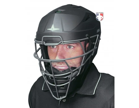 All-Star Matte Black MVP5 Umpire Helmet 4 All-Star Matte Black MVP5 Umpire Helmet - Image 2