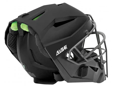 All-Star Matte Black MVP5 Umpire Helmet 7 All-Star Matte Black MVP5 Umpire Helmet - Image 5