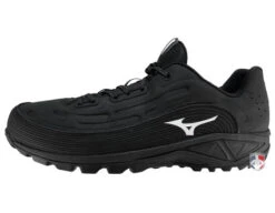 Umpattire -Umpattire MZ AB3L BL Mizuno Ambition 3 All Surface All Black Low Cut Field Shoes side 1