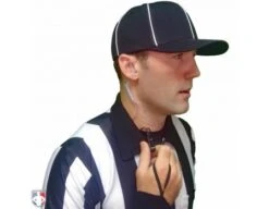 Midland Referee Communication System - 2 Pack -Umpattire Midland Football Referee Communication System Worn Front Angled Closeup Talking Headset 3