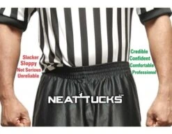 Neat Tucks Active Thigh Wrap Shirt Stays -Umpattire Neat Tucks Ad