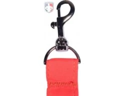 Orange Nylon Chain Clip With Plastic Yard Marker Slide 7 Orange Nylon Chain Clip With Plastic Yard Marker Slide -Umpattire Orange 2