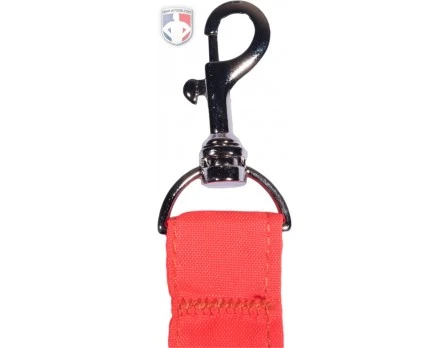 Orange Nylon Chain Clip With Plastic Yard Marker Slide 5 Orange Nylon Chain Clip With Plastic Yard Marker Slide - Image 3