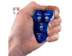 Markwort 4-Dial Precision Blue Umpire Indicator With Score - 4/3/3 Count -Umpattire PP IBL Markwort 4 Dial Precision Blue Umpire Indicator with Score 4 3 3 Count in hand