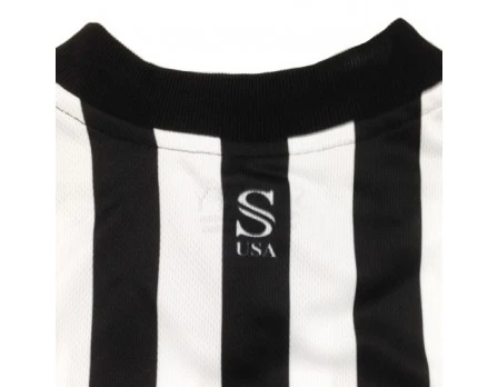 Smitty Dye Sublimated 1" Stripe V-Neck Referee Shirt With USA FLAG 4 Smitty Dye Sublimated 1" Stripe V-Neck Referee Shirt With USA FLAG - Image 2